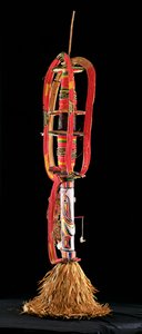 Tubuan mask, New Britain (blandade media)